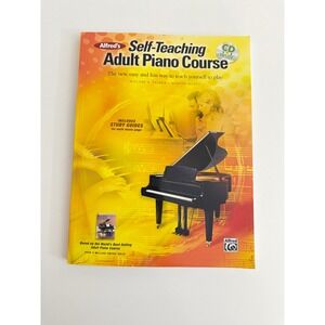 Alfreds Self-Teaching Adult Piano Course Book and CD Palmer Manus 30115